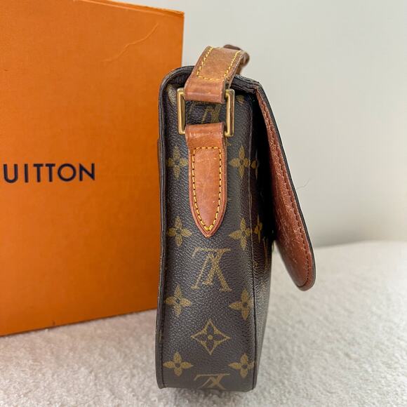 Louis Vuitton Saint Cloud GM Monogram Crossbody / Shoulder Bag 881 VI - Picture 6 of 12